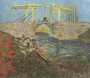 Vincent Van Gogh The Langlois Bridge at Arles (nn04 china oil painting artist